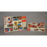 Two vintage Lego sets: 722 Basic Set; 50 Universal Building Set.