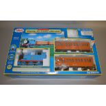 G gauge. Bachmann Thomas and Friends Deluxe Thomas with Annie and Clarabel.