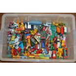Good quantity of unboxed and playworn Matchbox diecast models. (150 approx.