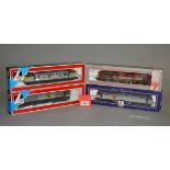 OO gauge. Four diesel locomotives, some in incorrect Lima boxes. Appear G-VG.