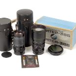 K-B Fit Lenses for Kiev 6C, 60, BIGsix & 90 Cameras. 1989 JUPITER-36B f3.