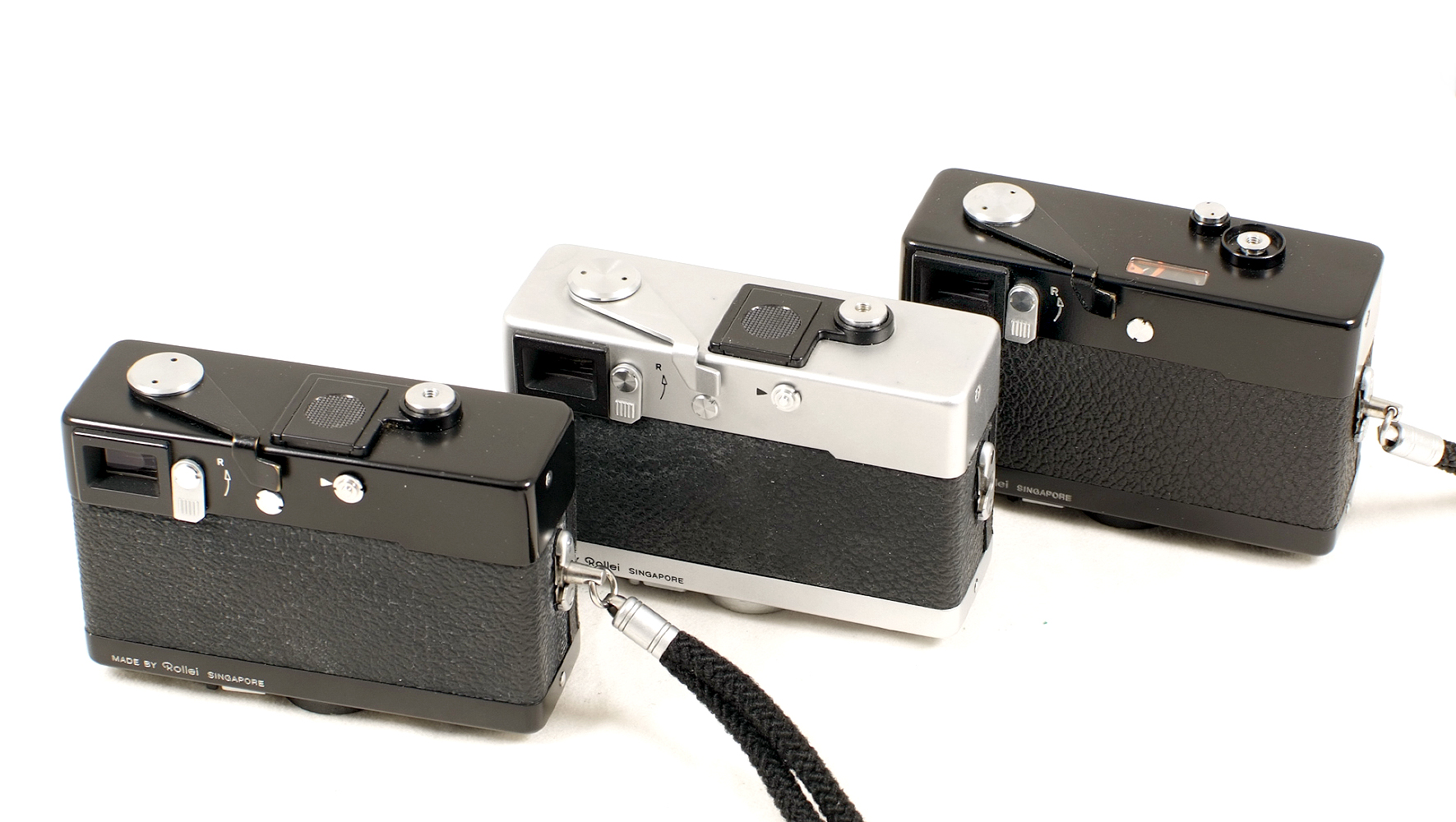 Three Rollei 35 Compact Cameras. - Image 2 of 3