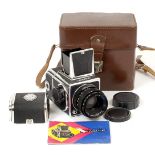 RARE 1978 SALUTE-S Outfit. With VEGA-12V f2.8 90mm lens. Rare version with self-timer & 1/125 speed.