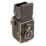 Rolleiflex "Original" Model #1997565(?). Condition 5F. With CZJ Tessar 7.5cm f4.5 lens.