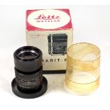 Leitz Elamrit-R 90mm f2.8 Lens for Leicaflex SLRs. #2011750. 3-cam lens (condition 4/5F).