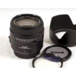 Sigma 28mm f1.8 High Speed Wide for EOS Film Cameras. Usual slight stickiness to barrel covering.