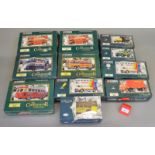 11 x Corgi Classics Connoisseur Collection diecast models. E, boxed in G-VG boxes.