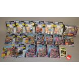 19 x Playmates Star Trek action figures. All carded/boxed, E.