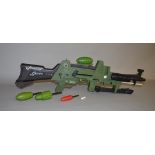 An unboxed 'Johnny Seven' plastic One Man Army Gun by Topper Toys,