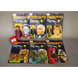 A complete set of six Mattel Battlestar Galactica action figures: Imperious Leader; Cylon Centurian;