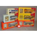 Six Corgi Road Transport Heritage 1:50 scale diecast models: CC11409; CC11607; CC11703; CC10503;