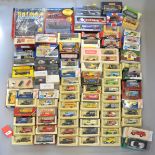 A very good quantity of boxed diecast models by Lledo, Corgi, Matchbox and others.