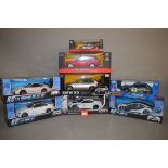 Group of 6 1/24 Scale Radio-Control model cars inc.