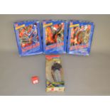 Four Hasbro Action Man & GI Joe action figures: GI Joe Trouble At Coyote Crossing;