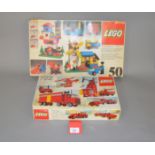 Two vintage Lego sets: 722 Basic Set; 50 Universal Building Set.