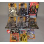 11 x Terminator and Chronicles of Riddick by Kenner and Sota Toys. Carded and boxed, G-VG.