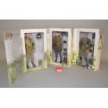 Three Dragon WWII action figures: Eastern Front 1943 Steiner; Yuogslava 1944 Karl Richter;