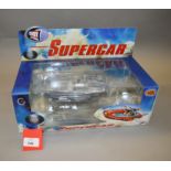 A boxed Product Enterprise diecast model of 'Supercar' from the Gerry Anderson TV series.