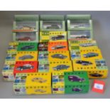 17 x Corgi/Lledo Vanguards diecast model cars, including Anniversary Collection. VG, boxed.