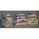 Eight Corgi Heavy Haulage 1:50 scale diecast models: CC12306; 31006; 17501; 17905; 16601; 16701;