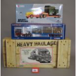 Corgi 1/50 Scale die-cast models Inc Heavy Haulage, CC12804, 55501 and CC11908,