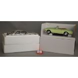 2 x 1/18th Scale BMW Promo models by Kyoshu or similar VG/ Mint Boxed