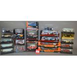 A mixed lot of boxed die-cast models including 1/43 and 1/36 scale examples,