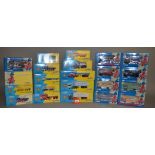 22 x Corgi diecast models, including On The Move and Famous Hauliers Around The World. VG, boxed.