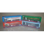 Four Corgi Hauliers of Renown 1:50 scale diecast models: CC13603 Burridge Transport DAF CF