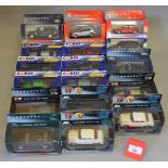 17 x Corgi Vanguards diecast model cars. Boxed, VG.