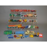 A good selection of unboxed playworn diecast models by Matchbox,