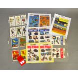 A quantity of unused 1980s action figure and TV related stickers, including Masters of the Unvierse,