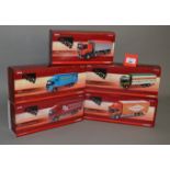 Five Corgi Rigids 1:50 scale diecast models: CC14202; CC13618; CC13909; CC13521; CC13522.