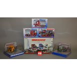 Six Corgi Truckfest and Collector Club 1:50 scale diecast models: two CC12829; CC15004; CC13218;