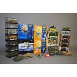 A good quantity of diecast military vehicles, by Solido and others. Some unboxed. (qty.