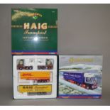 Two Corgi Hauliers of Renown 1:50 scale diecast model sets: CC99174 Malcolm, comprising MAN TGA XL,