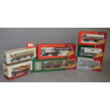 Seven Corgi Road Transport Heritage 1:50 scale diecast models: CC10103; CC11609; CC10601; CC12308;