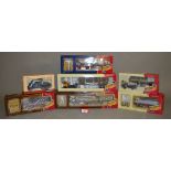 Six Corgi Road Transport Heritage 1:50 scale diecast models: CC11504; CC10803; CC13306; CC11403;