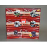 Six Corgi Truckfest 1:50 scale diecast models: CC12225; CC13238; CC13719; CC12820; CC13814; CC13523.