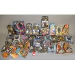 31 x Star Trek action figures by Playmates & ArtAsylum, including Generations, Nemesis,