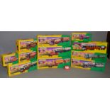 11 x Corgi Showmans Range diecast models, includes: 16501; 12601; etc. VG, boxed with certificates.