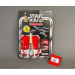 Palitoy Star Wars X-Wing Fighter diecast model. M in E clear bubble on E unpunched card.