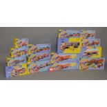 15 x Corgi Chipperfields Circus diecast models, includes: 11201; 17801; 31703; etc. Boxed and VG.