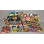 24 x Batman action figures and diecast models by Kenner, Mattel and ERTL.