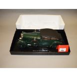 A boxed Minichamps diecast model car in 1:18 scale, #100 139520 Bentley 6.