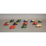 104 x unboxed Lledo pre-production metal and plastic models, including: 24 x Delivery Van models,
