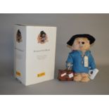 Steiff Paddington Bear, blond, 29cm, 2007, ltd.ed. 880/1500. Boxed, G+.