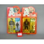 Two Galoob The A-Team action figures: Mr. T as B.A.