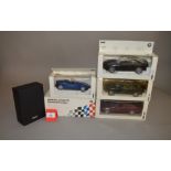 Six BMW diecast models, some by Schabak. G, boxed.
