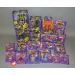 Quantity of children's toys, McFarlane Shrek and Mattel Flinstones. All boxed/carded, appear G-VG.